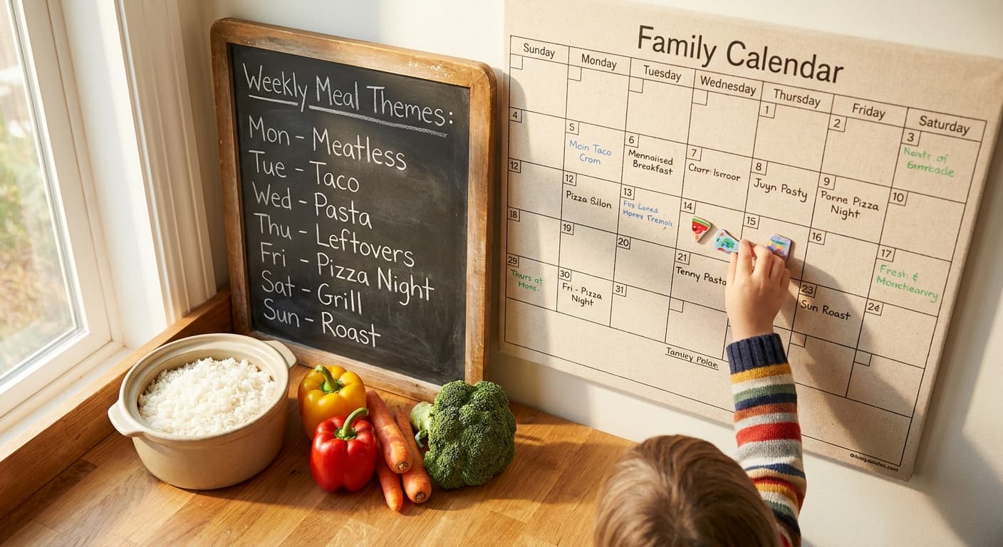 The Weekly Operating System: Meal Prep for Families Who Are Already Overwhelmed