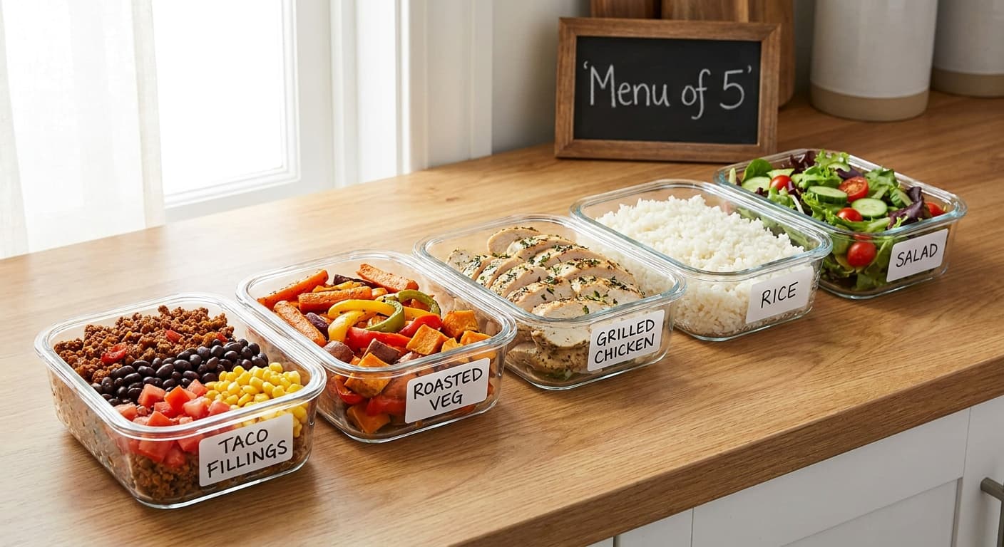 The 'Menu of 5' System: How Busy Families Can Finally Stop Dreading Dinner Decisions